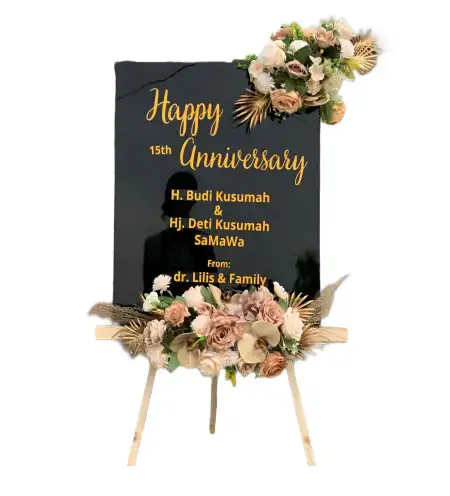 Papan Bunga Akrilik tunjung teja