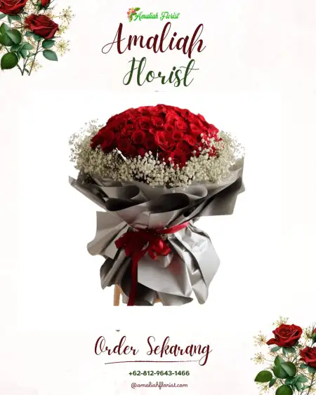 Buket Bunga tunjung teja